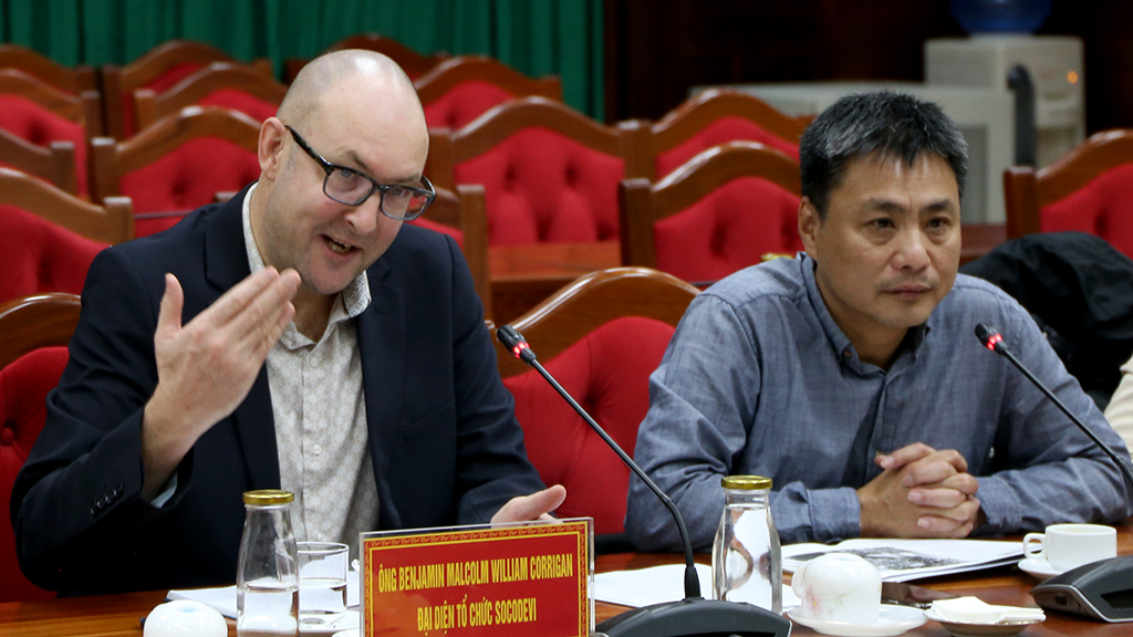 UBND tỉnh tiếp và làm việc với Đoàn công tác của các tổ chức phi chính phủ Canada